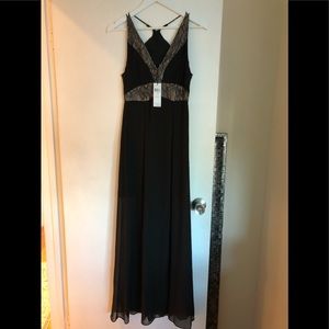 NWT mix media with lace inserts